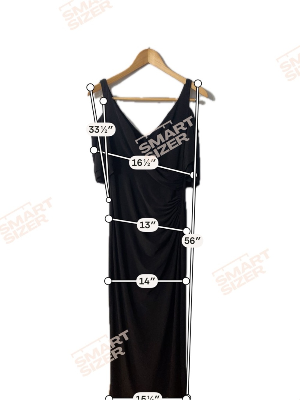 Lauren Ralph Lauren Womens Cold-Shoulder Jersey Gown - Picture 4 of 7